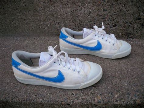 weiß blaue nike 1980|vintage nike shoes for men.